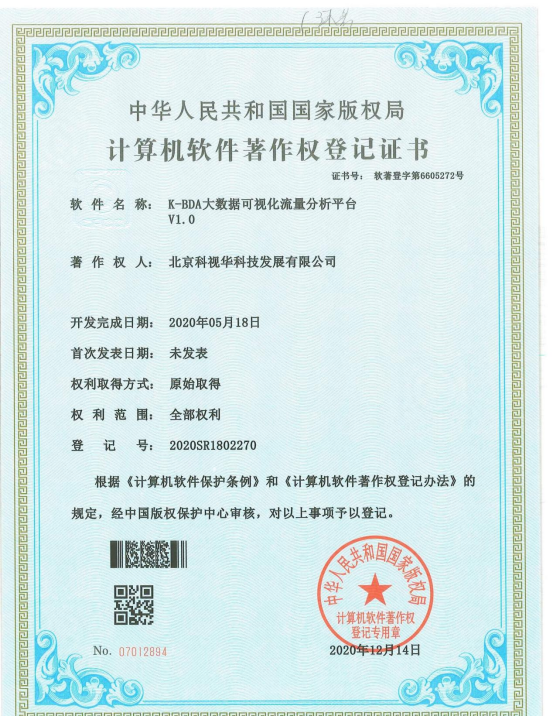 K-BDA大數(shù)據(jù)可視化流量分析平臺